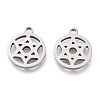 201 Stainless Steel Charms STAS-A047-18P-1