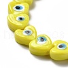 Handmade Evil Eye Lampwork Beads Strands LAMP-E023-07B-04-3