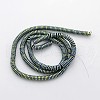 Electroplate Non-magnetic Synthetic Hematite Beads Strands G-J216F-07-2