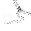 Tarnish Resistant 304 Stainless Steel Cobs Chains Bracelet Makings AJEW-JB00930-3