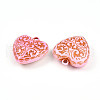 Opaque Acrylic Pendants SACR-T017-15A-2