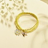 2Pcs Glass Seed Beaded Stretch Bracelets Set BJEW-JB08088-04-2