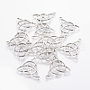 Tibetan Style Alloy Pendants X-TIBEP-19367-AS-NR-2