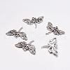 Tibetan Style Alloy Dragonfly Pendants X-TIBEP-3799-AS-LF-1