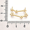 Brass Micro Pave Cubic Zirconia Pendants KK-N261-120A-G-3