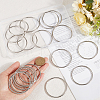SOFPLATE Iron Open Jump Rings FIND-SP0002-63F-3