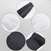 Gorgecraft 2M 2 Colors Faux Leather Fringe Trimmings DIY-GF0006-33-5