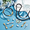   12Pcs 2 Colors Zinc Alloy Hook and S-Hook Clasps FIND-PH0009-20-4