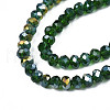 Electroplate Glass Beads Strands EGLA-A034-T4mm-B28-3