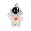 Resin Pendants RESI-Q022-02B-1