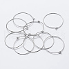 925 Sterling Silver Earring Hoop STER-K167-066S-2