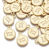 Brass Charms KK-T055-010G-NF-1