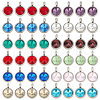 Beebeecraft 48Pcs 12 Colors 304 Stainless Steel Rhinestone Charms STAS-BBC0004-05-1