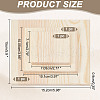  3 Styles Wood Jewelry Display Stand WOOD-NB0002-84-2