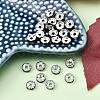 Brass Rhinestone Spacer Beads RB-A014-L6mm-02S-4