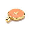 Brass Enamel Pendants KK-G417-01LG-01-3