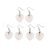 Natutal Quartz Crystal Dangle Earrings EJEW-F343-D06-1