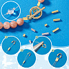   60Pcs 10 Styles 925 Sterling Silver Spacer Tube Beads FIND-PH0021-80-4