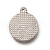 Non-Tarnish 304 Stainless Steel Pendants STAS-H123-31P-2
