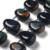 Natural 3-Color Tiger Eye Beads Strands G-P528-E11-01-1