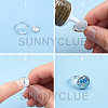 SUNNYCLUE DIY Cuff Rings DIY-SC0009-77-7