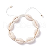 Heart & Polymer Clay Heishi Beads Stretch Bracelets Set BJEW-TA00044-4