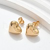 304 Stainless Steel Stud Earrings for Women EJEW-A130-04G-1