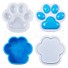 Paw Print DIY Footprint Storage Box & Lid Silicone Molds Set SIMO-TAC0006-03B-2