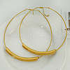 304 Stainless Steel Curved Tube Round Snake Chain Necklaces for Women FS-WG91F2E-02-2