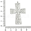 304 Stainless Steel Pendants STAS-R164-02GP-3