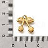 304 Stainless Steel Pendants STAS-C122-06G-3