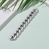 Handmade Spray Painted Acrylic Curb Chains AJEW-JB00894-01-4