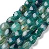 Natural Dragon Veins Agate Beads Strands G-G172-01O-2