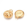 304 Stainless Steel Pendants STAS-N109-148G-02-2