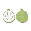 Spray Painted Alloy Pendants FIND-C016-01-2
