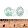 Baking Painted Transparent Glass Beads GLAA-N011-10mm-07-3