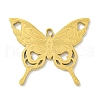 304 Stainless Steel Pendants STAS-M067-02G-1
