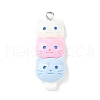 Animal Theme Resin Pendants RESI-V005-001D-1