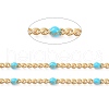 Ion Plating(IP) 304 Stainless Steel Enamel Curb Chains CHS-P013-01G-03-2