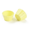 Mini Plastic Simulated Egg Tart Cup DJEW-C005-02F-2