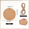 SOFPLATE 200Pcs Blank Kraft Paper Gift Tags CDIS-SP0001-10B-2