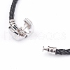 Natural Sodalite Beads Cord Bracelets BJEW-O162-G06-4