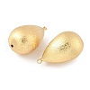 Teardrop Brass Pendants KK-M327-05G-2