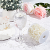 SUNNYCLUE 1 Roll Plastic Round Beaded Link Chains DIY-SC0024-96C-4