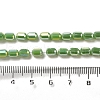 Electroplate Glass Beads Strands EGLA-D031-01-5