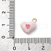 Alloy Enamel Charms ENAM-E362-01C-3