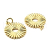 Brass Pendants KK-K341-08G-3