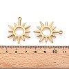 304 Stainless Steel Pendants STAS-T065-06G-3