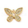 304 Stainless Steel Crystal Rhinestone Pendants STAS-P385-05B-G-1