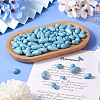  105Pcs 3 Styles Synthetic Turquoise Dyed Beads Strands G-TA0001-91A-6